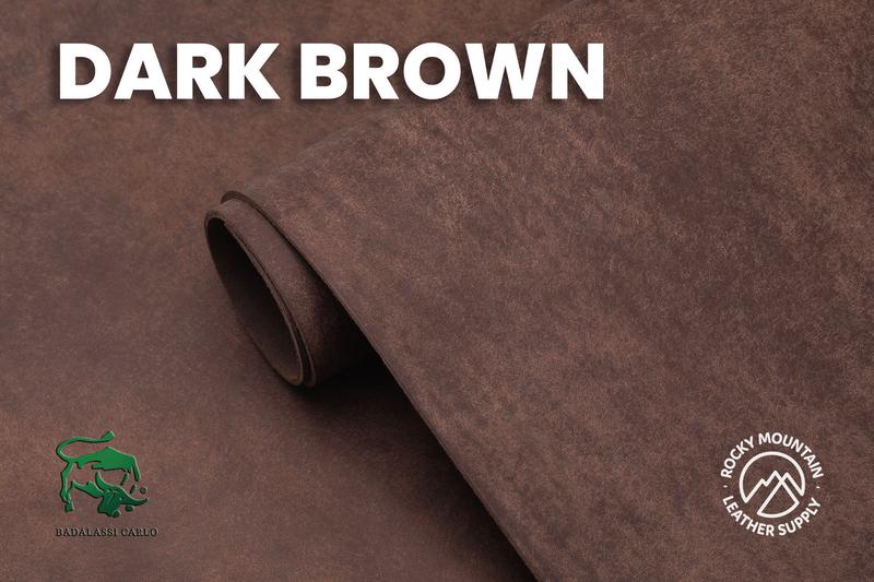 Pueblo leather in Dark Brown