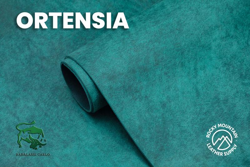 Pueblo leather in Ortensia Turquoise