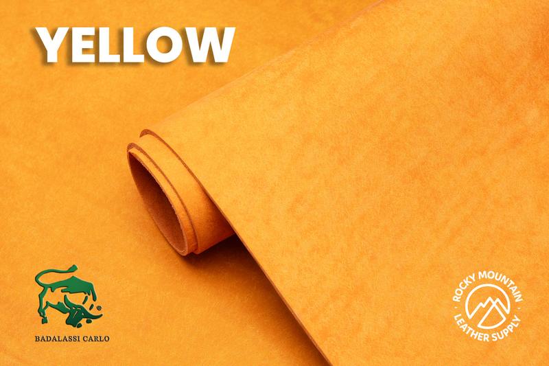 Pueblo leather in Yellow