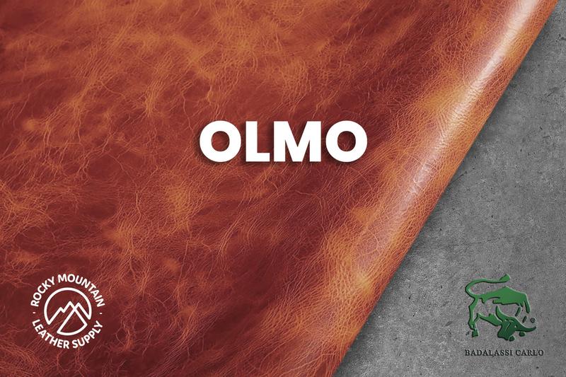 Waxy leather in Olmo